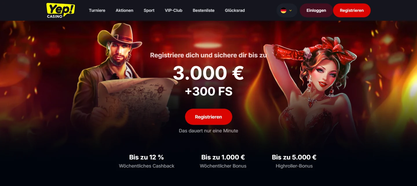 Yep Casino Registrierung Login