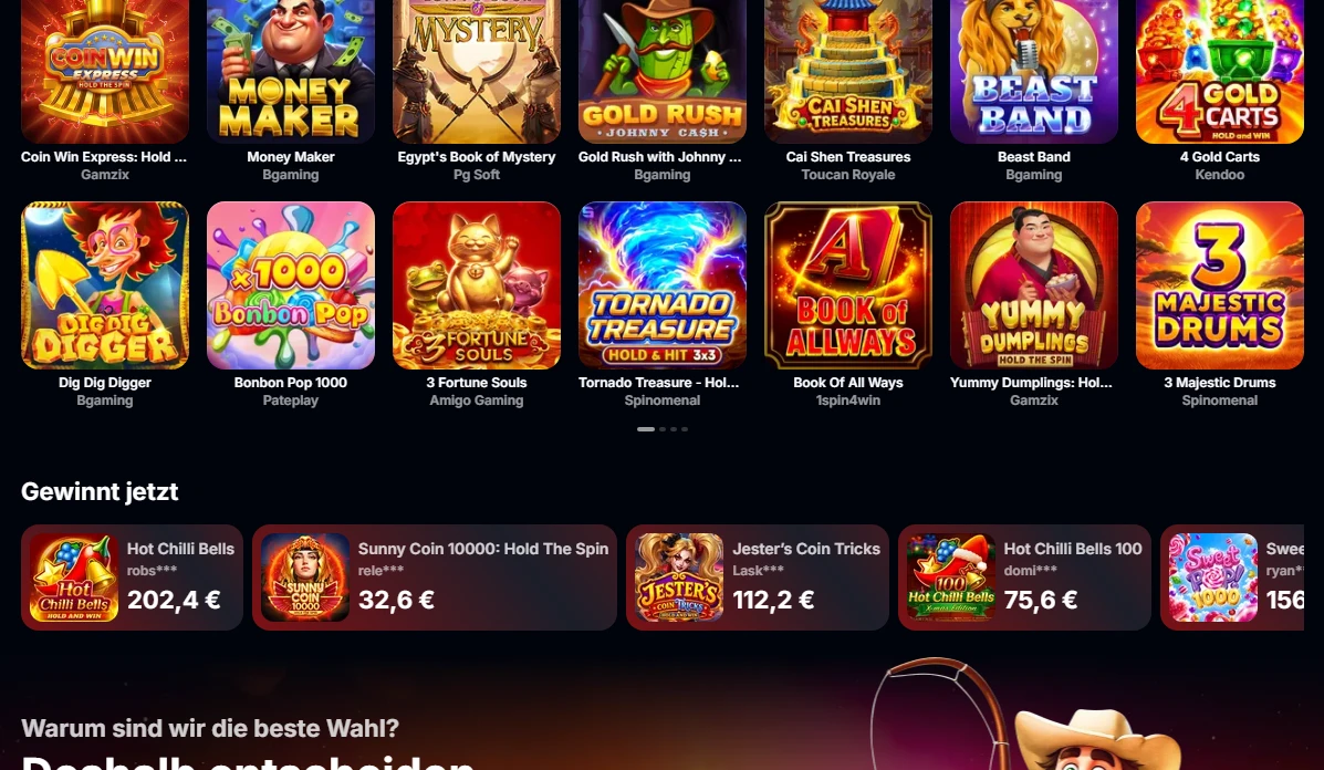 Beliebte Spielautomaten Übersicht